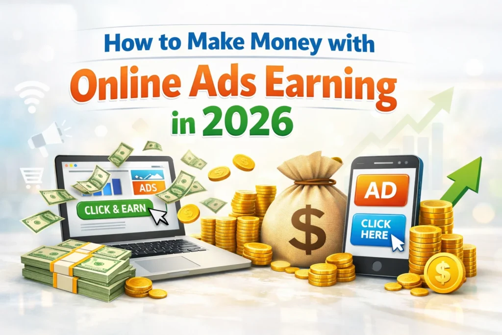 How to Make Money with Online Ads Earning in 2026 – The Ultimate Beginner’s Guide