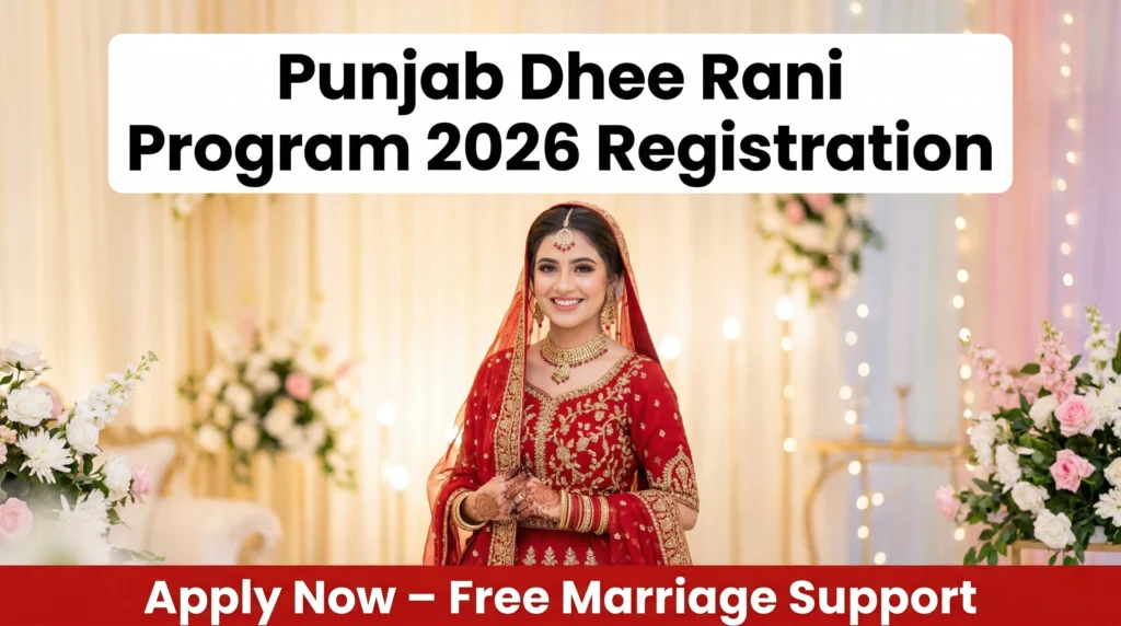 Apply Now! Punjab Dhee Rani Program 2026 Registration, Eligibility & Latest Updates You Must Know