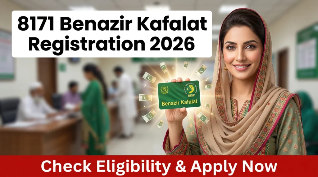 8171 Benazir Kafalat Registration 2026: Check Eligibility & Apply Step-by-Step