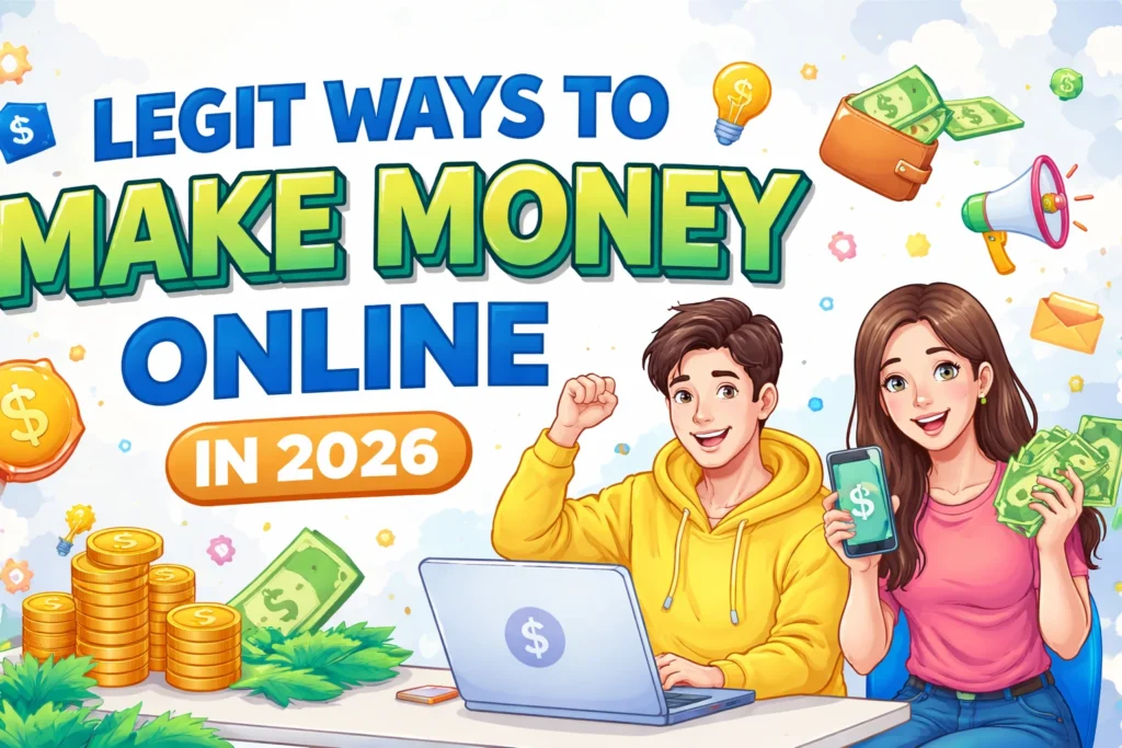 Legit Ways to Make Money Online in 2026 (No Scams, Real Results)