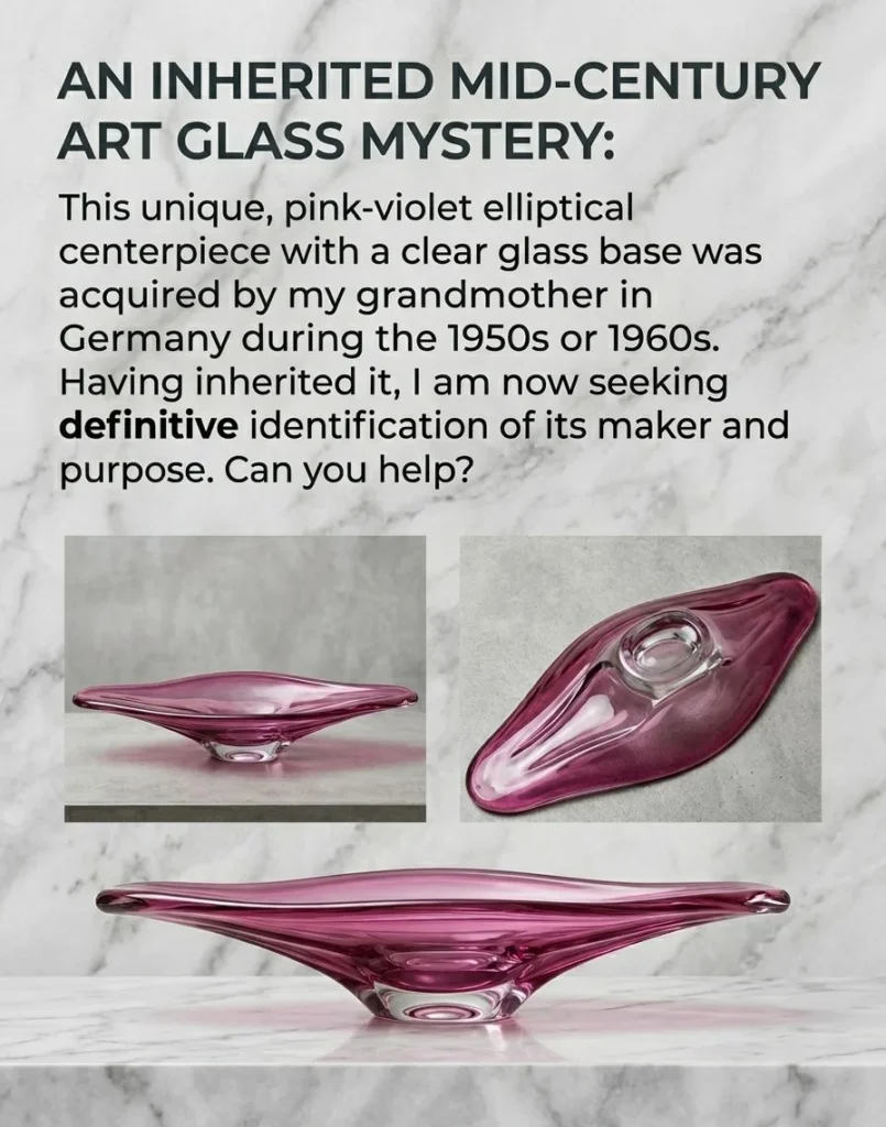 An Inherited Mid-Century Glass Mystery
