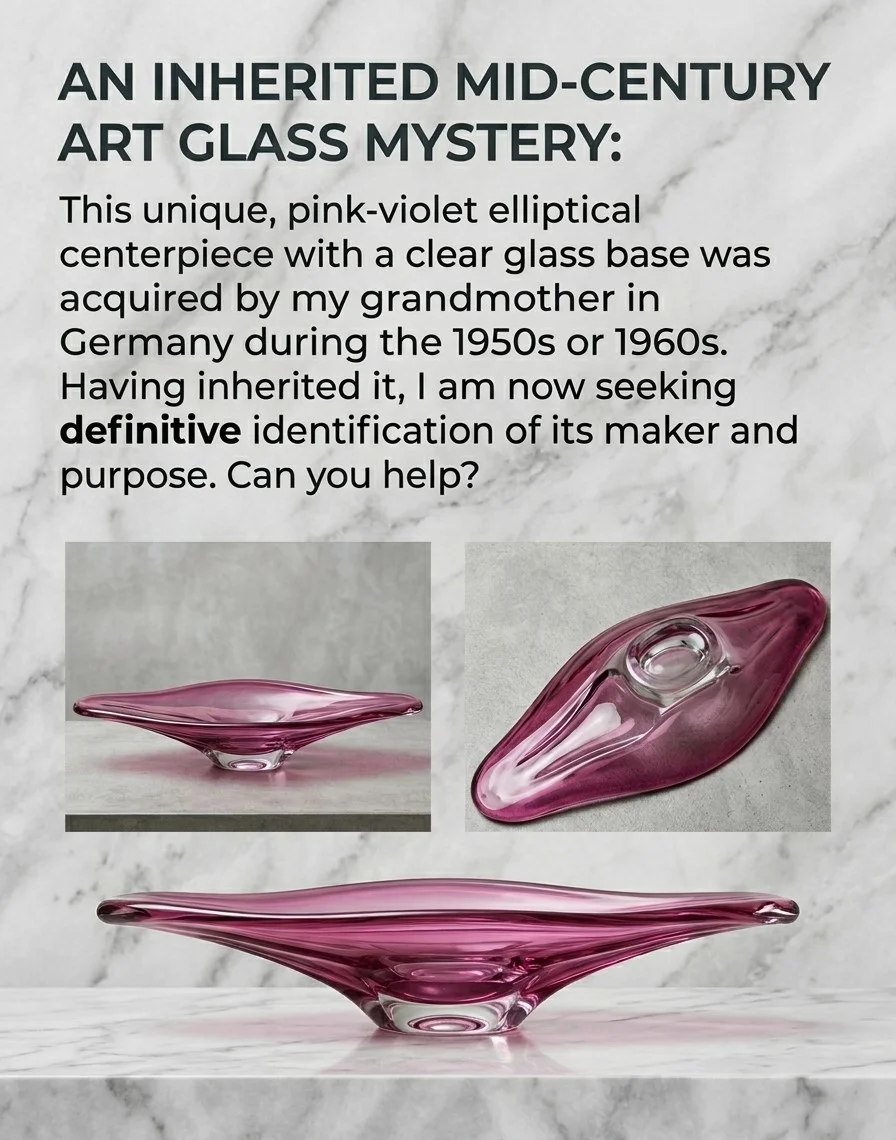 An Inherited Mid-Century Glass Mystery
