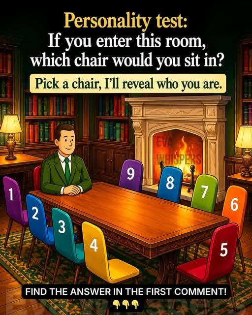 Which Chair Would You Sit In? Your Answer Reveals Your Personality