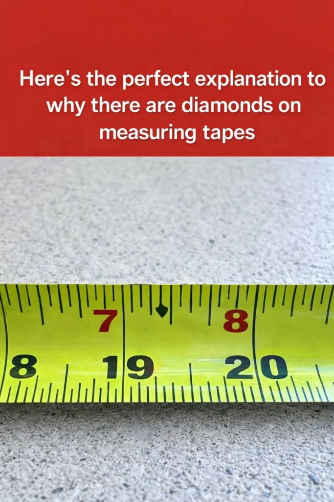 What the Black Diamond Symbols on Measuring Tapes Really Mean