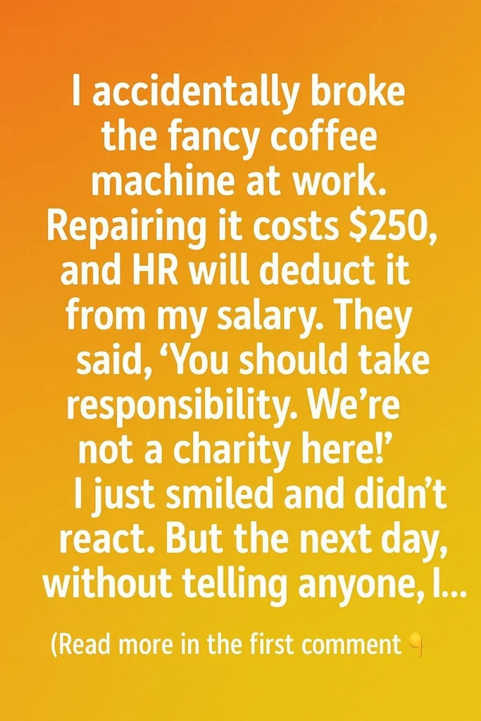What Fixing the Office Coffee Machine Taught Me About Responsibility